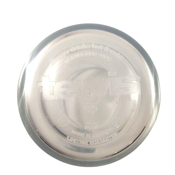 Tervis Double-Wall Insulated Clear Tumblers W/Seahorse/Palm Tree Designs-16 oz - Picture 9 of 13